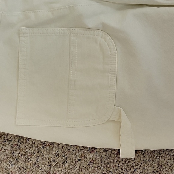 Marine Layer Cream High-Waisted Painter Pants Sz 4. New With Tags - Picture 3 of 6